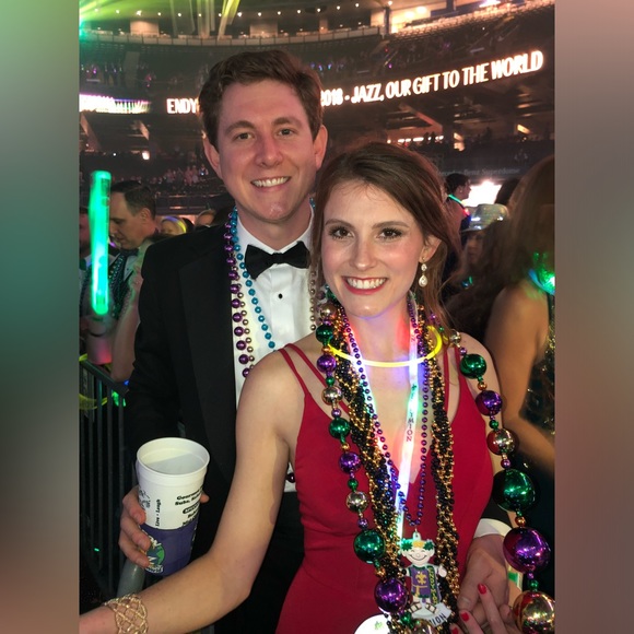 Red Strappy Formal Dress - Picture 6 of 6